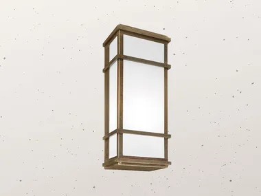 QUADRO 262.12 - Brass Outdoor wall Lamp _ Il Fanale